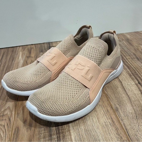 APL Women's TechLoom Bliss Latte / White Sneakers - Picture 8 of 11